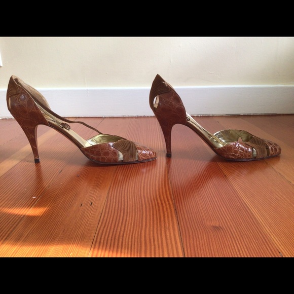 Beltrami Heels Skin/Suede - Picture 4 of 8